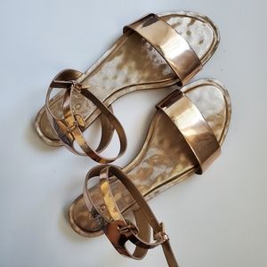 NWOT Aldo Rose Gold Sandal